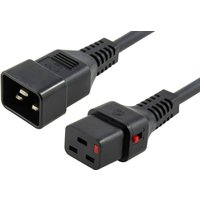 Microconnect Powercord C19 IEC Lock - C20
