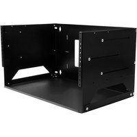 StarTech.com 2-Post 4U Open Frame Wall Mount Network Rack with Built-i
