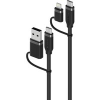 ALOGIC 4-in-1 100W Silicone Flexible Universal Charging Cable 1.5m | U
