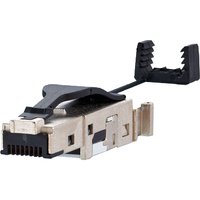 METZ CONNECT 1401405012-I wire connector RJ-45 Black. Silver