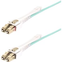 StarTech.com 8m (26.2ft) LC to LC (UPC) OM4 Multimode Fiber Optic Cabl