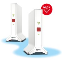 Mesh Set 4200 Dual-band (2.4 GHz / 5 GHz) Wi-Fi 6E (802.11ax) Red. Whi