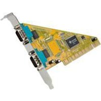 VALUE PCI Adapter. 2 Serial RS232. D-SUB 9 Port