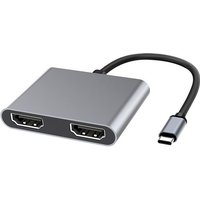 Microconnect USB3.1CHDMIX2 USB graphics adapter Black