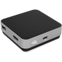 OWC USB-C Travel Dock Wired USB 3.2 Gen 1 (3.1 Gen 1) Type-C Grey