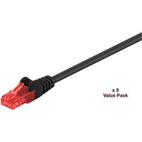 Microconnect V-UTP615SVP networking cable Black 15 m Cat6 U/UTP (UTP)