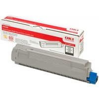 OKI 43487712 Toner black. 6K pages ISO/IEC 19752 for OKI C 8600
