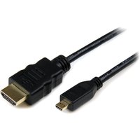 StarTech.com 10ft (3m) Micro HDMI to HDMI Cable w/ Ethernet. 4K 30Hz V