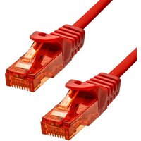 ProXtend CAT6 U/UTP CU LSZH Ethernet Cable Red 10M