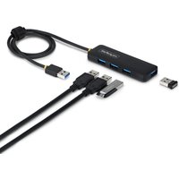 StarTech.com 4-Port USB-A Hub. 5Gbps. Bus Powered. USB-A to 4x USB-A M