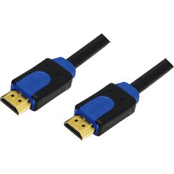 Logilink CHB1105 Hdmi Cable 5 M Hdmi Type A (Standard) Black. Blue