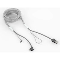 Bouncepad CB-RF-MICRO-W USB cable 2 m USB A Micro-USB B White