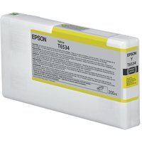 Epson C13T653400/T6534 Ink cartridge yellow 200ml for Epson Stylus Pro