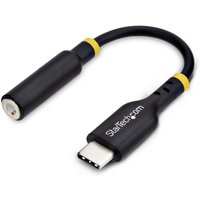 StarTech.com 5in (12.7cm) USB-C to 3.5mm TRRS Headphone/Headset Jack A