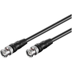Microconnect 50088 Coaxial Cable 10 M Bnc Black