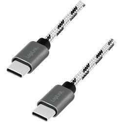 Logilink CU0200 Usb Cable Usb 2.0 Usb C Black. White Logilink CU0200 Usb Cable Usb 2.0 Usb C Black. White