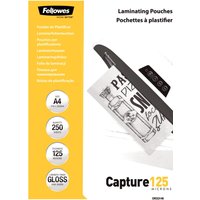 Fellowes A4 Glossy 125 Micron Laminating Pouch Value Pack