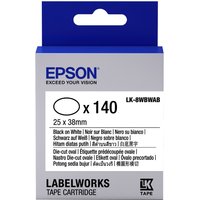 Epson C53S658902/LK-8WBWAB DirectLabel-etikettes black on white Die-Cu