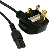 ComputersDeal Enjoy 19% Discount on Cablenet 5m UK 3 Amp Black PVC Power Lead