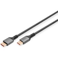 Digitus 16K DisplayPort Connection Cable. Version 2.1. 1m. 80G. black
