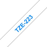 Brother TZE-223 DirectLabel blue on white Laminat 9mm x 8m for Brother