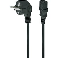 Gembird PC-186-VDE-10M power cable Black CEE7/4 C14 coupler