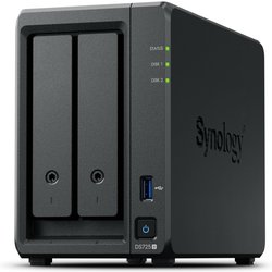 Synology Diskstation DS725+ Nas Ryzen Embedded R1600 4 Gb DDR4 Black