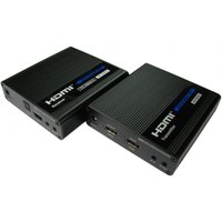 Cables Direct HD-EX270 AV extender AV transmitter & receiver Black