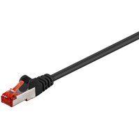 Microconnect STP625S networking cable Black 25 m Cat6 F/UTP (FTP)