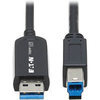 Tripp Lite U328F-20M USB 3.2 Gen 1 Plenum-Rated Fiber Active Optical C