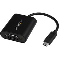 StarTech.com USB-C to VGA Adapter - with Presentation Mode Switch - 19
