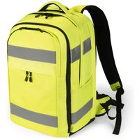 DICOTA Hi-Vis backpack Yellow Polyethylene terephthalate (PET). Thermo