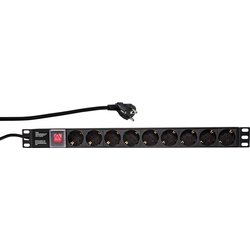 Logilink PDU9C02 Power Distribution Unit (Pdu) 9 Ac Outlet(S) Black