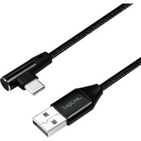 LogiLink CU0138 USB cable USB 2.0 1 m USB A USB C Black