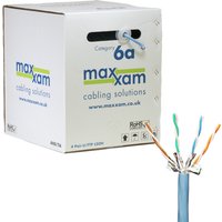 Cablenet Cat6a Ice Blue U/FTP LSOH 23AWG Solid CPR B2ca Cable 305m Ree