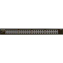 Netgear GS348 Unmanaged Gigabit Ethernet (10/100/1000) 1U Black