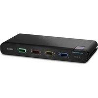 Belkin F1DN104KVM-UN-4 KVM switch Black