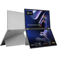 ASUS ZenScreen Duo OLED MQ149CD computer monitor 35.6 cm (14") 1920 x 1200 pixels WUXGA Silver