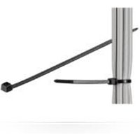 Microconnect CABLETIE4 cable tie Ladder cable tie Black 100 pc(s)