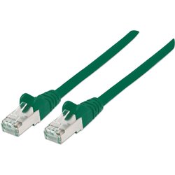 Intellinet Network Patch Cable. Cat6A. 10M. Green. Copper. S/Ftp. Lsoh