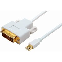 Microconnect MDPDVI1 video cable adapter 1 m Mini DisplayPort DVI-D Wh