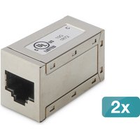 Digitus CAT 6. modular couplers. shielded - 2 pieces