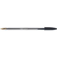 BIC Cristal Black Medium Ballpoint Pen Pack of 50
