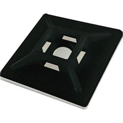 Cablenet Cabletie Base 20Mm X 20Mm Black (Pk 100)