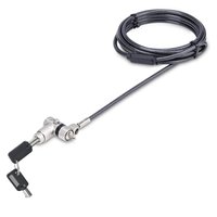 StarTech.com 3-in-1 Universal Laptop Lock 6.6ft (2m). Master Keyed Loc