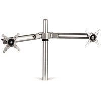 Fellowes 8042901 monitor mount / stand 66 cm (26") Desk Silver