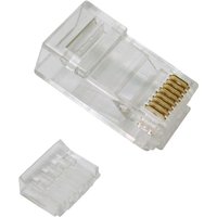Cables Direct Cat 6 RJ-45 Plug (100pack) RJ45 Transparent