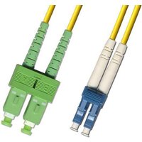 Microconnect FIB8410005 InfiniBand/fibre optic cable 0.5 m SC LC Yello