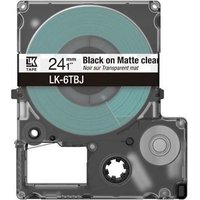 Epson C53S672067/LK-6TBJ DirectLabel-etikettes black on Transparent 24