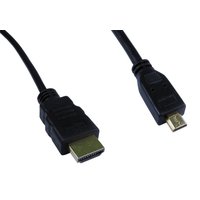 Cables Direct Micro HDMI 3m HDMI cable HDMI Type D (Micro) HDMI Type A